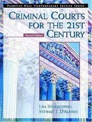 Tapa de Criminal courts for the 21st century
