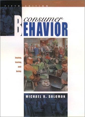Tapa de Consumer behavior
