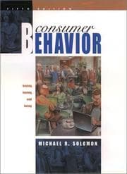 Tapa de Consumer behavior