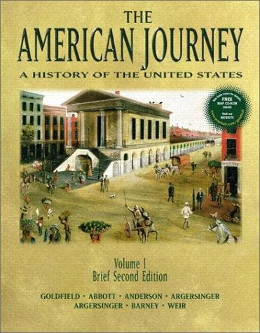 Tapa de American Journey Vol. 1