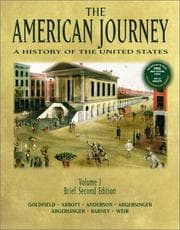 Tapa de American Journey Vol. 1