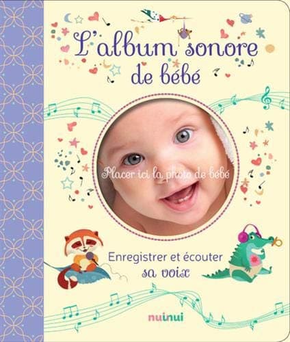 Tapa de L'album sonore de bébé