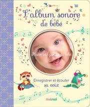 Tapa de L'album sonore de bébé