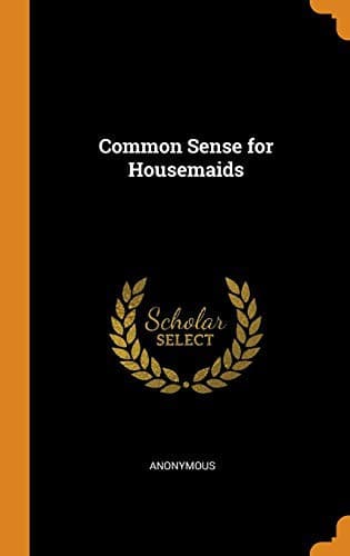 Tapa de Common Sense for Housemaids