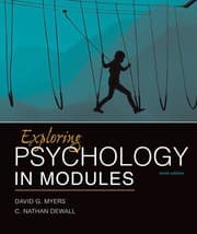Tapa de Exploring Psychology in Modules