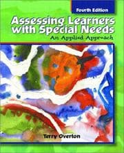 Tapa de Assessing Learners with Special Needs