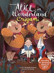 Tapa de Alice in Wonderland Origami