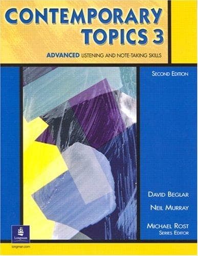 Tapa de Contemporary Topics 3, Second Edition (Student Book)