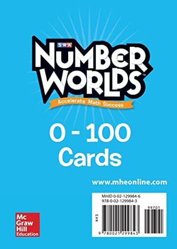 Tapa de Number Worlds 0-100 Cards