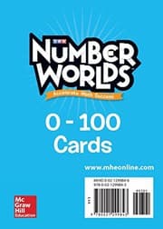 Tapa de Number Worlds 0-100 Cards