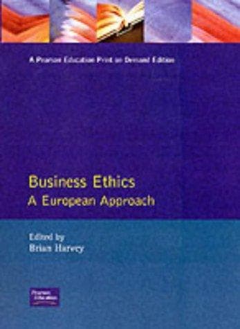Tapa de Business Ethics