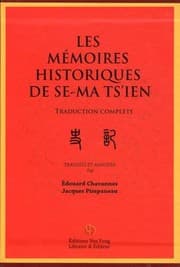 Tapa de Les mémoires historiques de Se-Ma Ts'ien