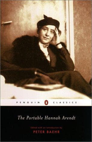 Tapa de The Portable Hannah Arendt (Penguin Classics)