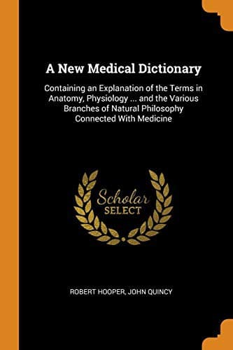 Tapa de A New Medical Dictionary