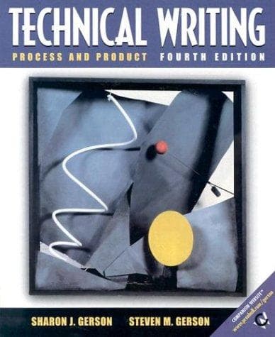 Tapa de Technical Writing