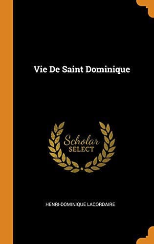 Tapa de Vie de Saint Dominique