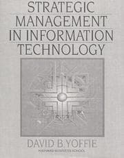 Tapa de Strategic Management in Information Technology