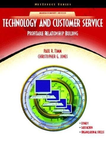 Tapa de Technology and Customer Service