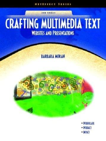 Tapa de Crafting Multimedia Text