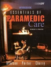 Tapa de Essentials of Paramedic Care Workbook