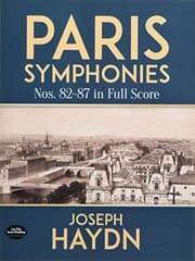 Tapa de Paris Symphonies Nos. 82-87 in Full Score
