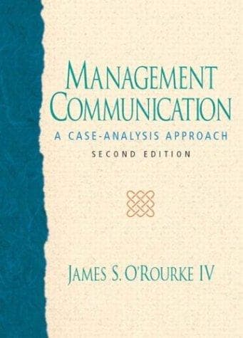 Tapa de Management Communication