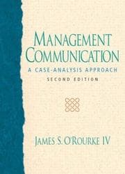 Tapa de Management Communication