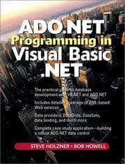 Tapa de ADO.NET Programming in Visual Basic .NET