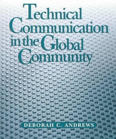 Tapa de Technical communication in the global community