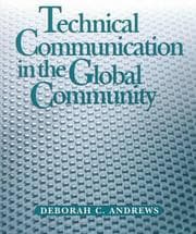 Tapa de Technical communication in the global community