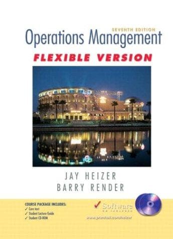 Tapa de Operations Management Flexible Version Package