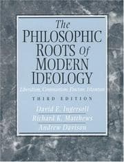 Tapa de The philosophic roots of modern ideology