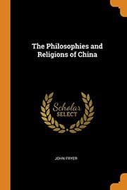 Tapa de The Philosophies and Religions of China