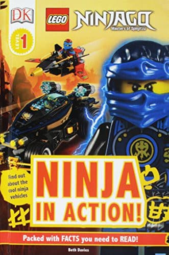 Tapa de Lego Ninjago Ninja In Action