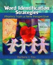 Tapa de Word Identification Strategies
