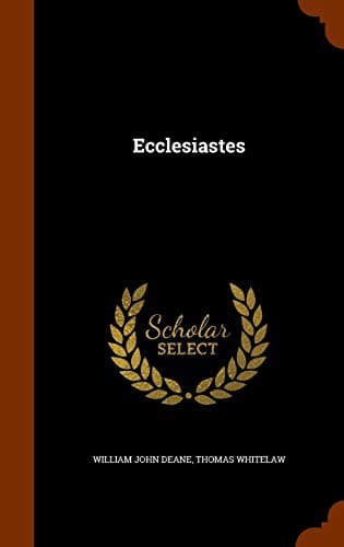 Tapa de Ecclesiastes