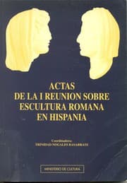 Tapa de Actas de la I Reunion Sobre Escultura Romana en Hispania