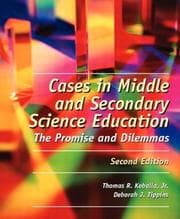 Tapa de Cases in middle and secondary science education