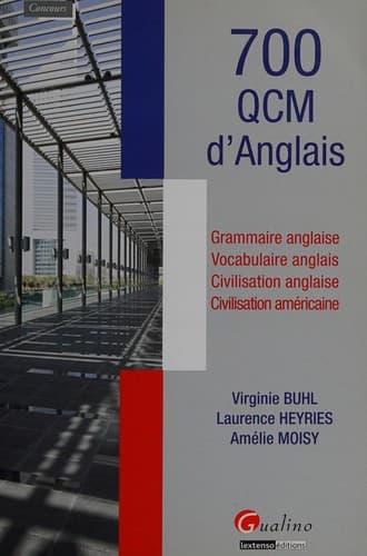 Tapa de 700 QCM d'Anglais