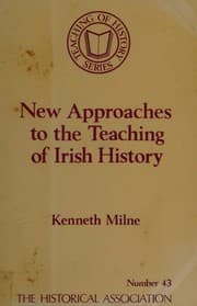 Tapa de New approaches to the teaching of Irish history