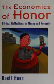 Tapa de The economics of honor