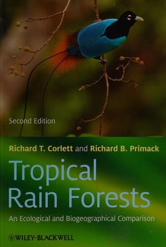 Tapa de Tropical rain forests
