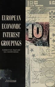 Tapa de European economic interest groupings