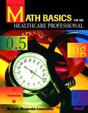 Tapa de Math Basics for the Healthcare Professional