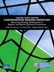 Tapa de Comprehensive reading inventory