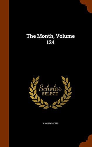 Tapa de The Month, Volume 124