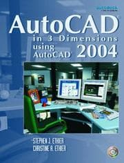 Tapa de AutoCAD in 3 dimensions using AutoCAD 2004