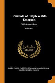 Tapa de Journals of Ralph Waldo Emerson