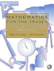 Tapa de Mathematics for the trades