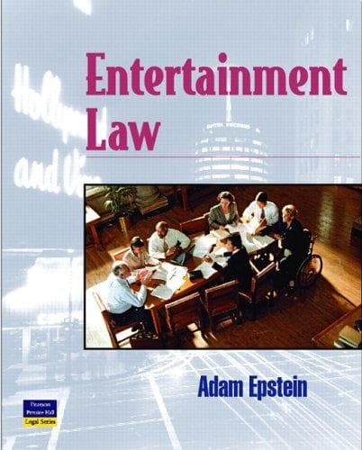 Tapa de Entertainment law